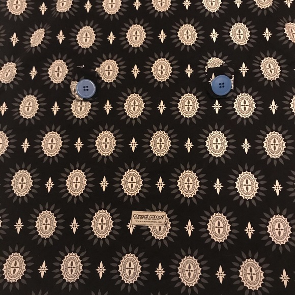 Car seat canopy cover Black White Maddox print with blue Minky Dot - Picture 3 of 5